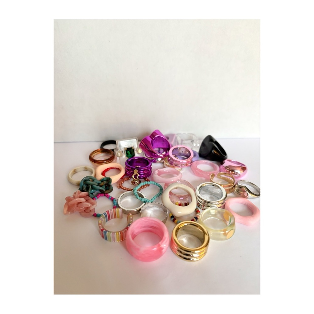 Bundle of Mixed Costume Rings